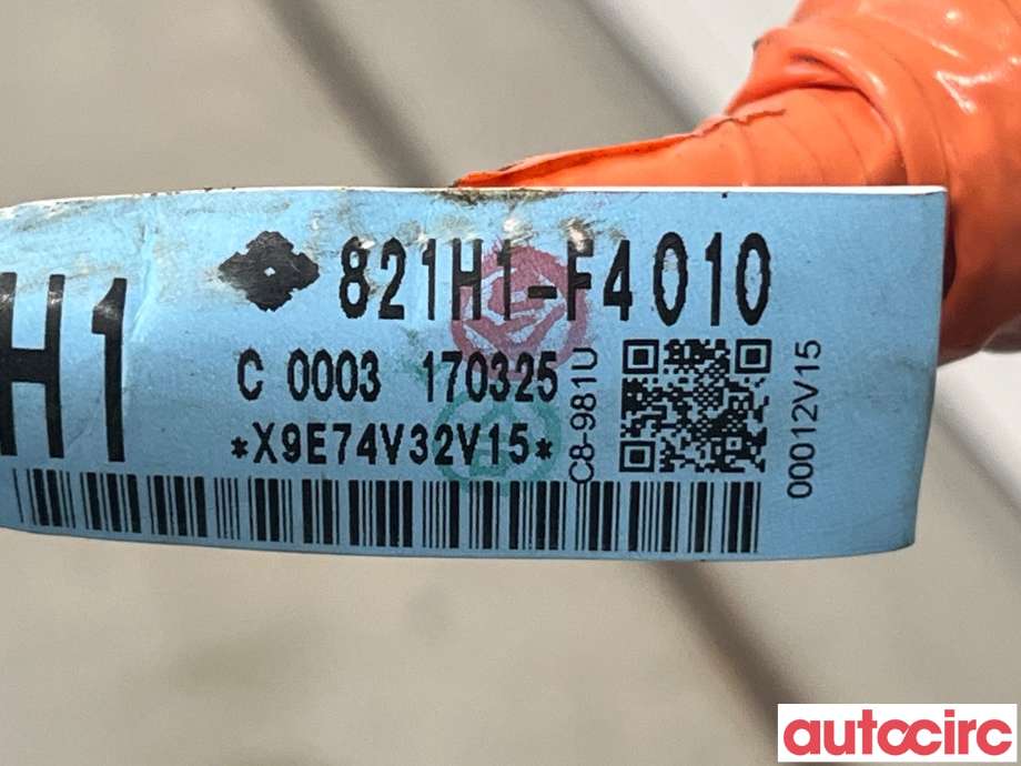 Kabel høy volt (HV) hybrid til Toyota C-HR 2016-->>  (TOYOTA|821H1-F4010)