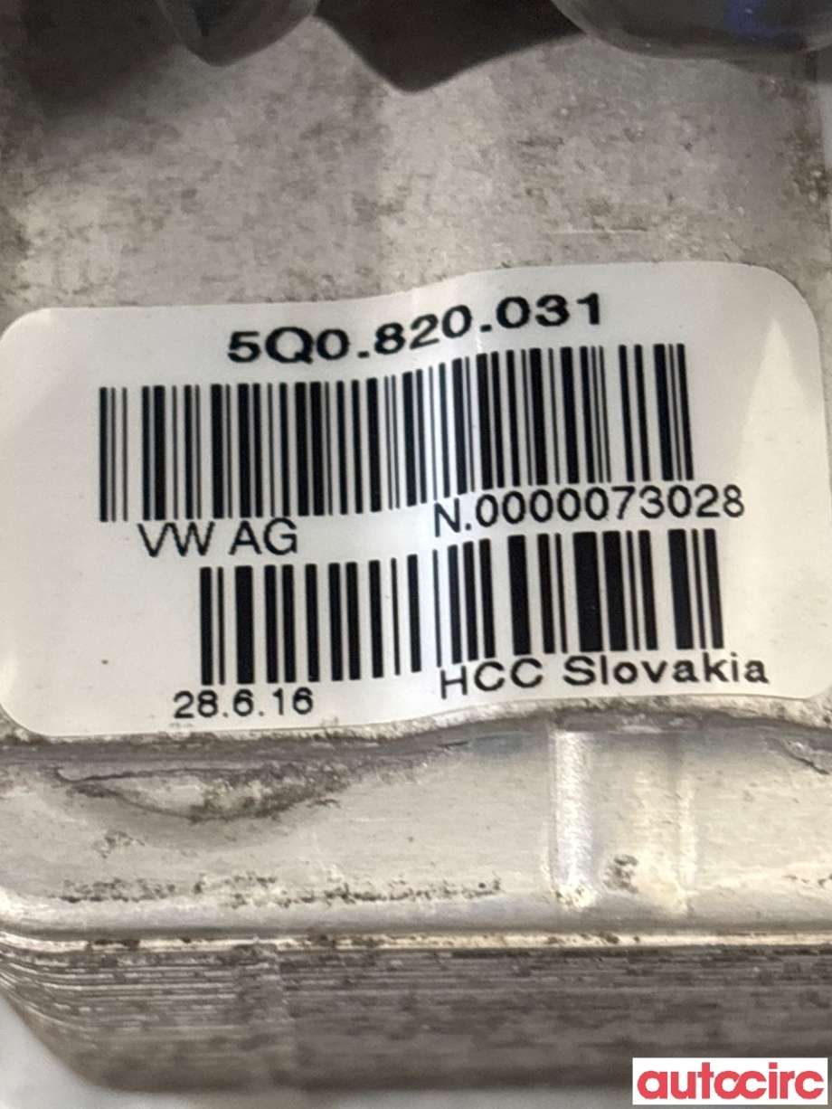 Varmeapparat diverse til VW Passat 2015-2019 (Fase 1) (B8) (B8) (VOLKSWAGEN|5Q0820031A||5Q0820031)