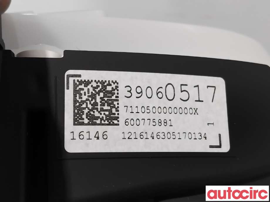 Instrumentpanel til Opel Astra K 2015-->> (OPEL|39060517|)
