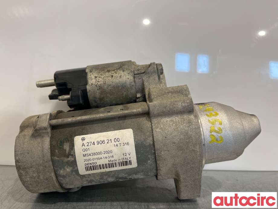 Starter til Mercedes C-Klasse, 2014-2018 (Fase 1) (W205) (W205) (MERCEDES|A2749062100)