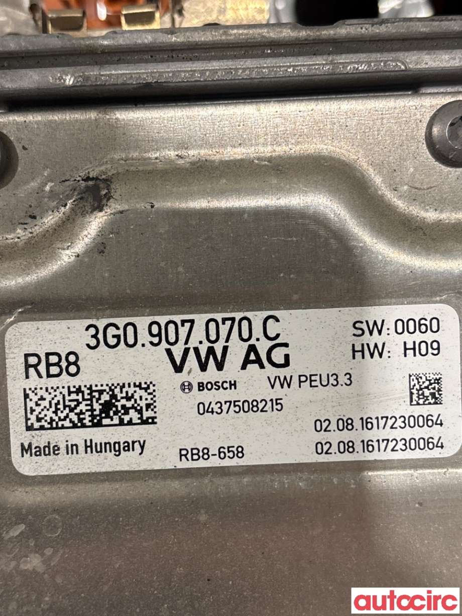 Inverter hybrid til VW Passat 2015-2019 (Fase 1) (B8) (B8) (VOLKSWAGEN|3G0907070G||3G0907070C)