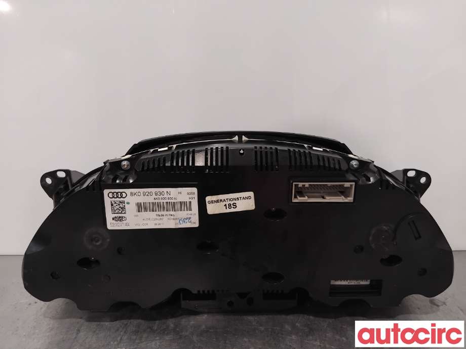Instrumentpanel til Audi A4 2007-2014 (Type IV) (B8) (B8) (AUDI|8K0920930NX|503002371404|8K0920830N)