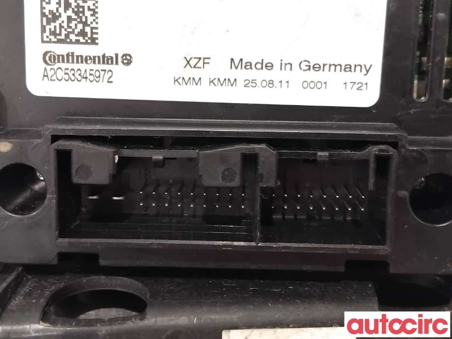 Varmeapparat betjening til Audi A4 2007-2014 (Type IV) (B8) (B8) (AUDI|8T1820043AH|A2C53345972|8T1820043AS)