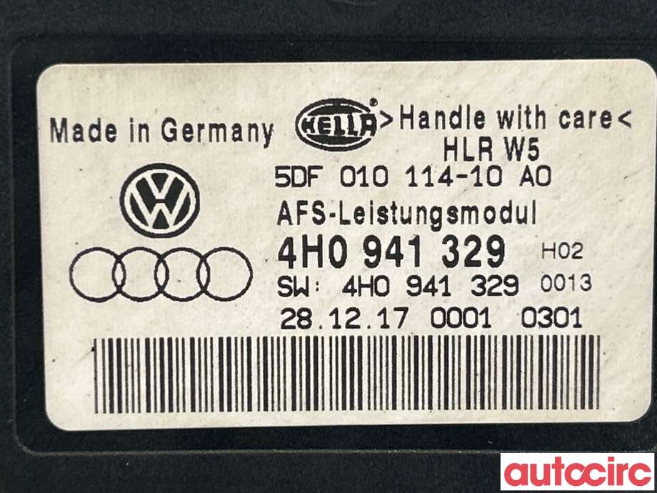 Styreenhet xenon/ballast til Škoda Superb 2015-->> (Type III) (SKODA|4H0941329|)