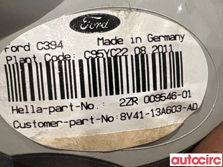 Baklykt venstre indre til Ford Kuga 2008-2012 (Type I)  (FORD|1545445|2ZR009546-01|8V41-13A603-AD)