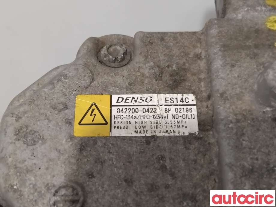 Aircondition kompressor til Toyota Prius +7 2012-2020 (Type III) (stasjonsvogn) (stasjonsvogn) (TOYOTA|8837047032|042200-0422|)