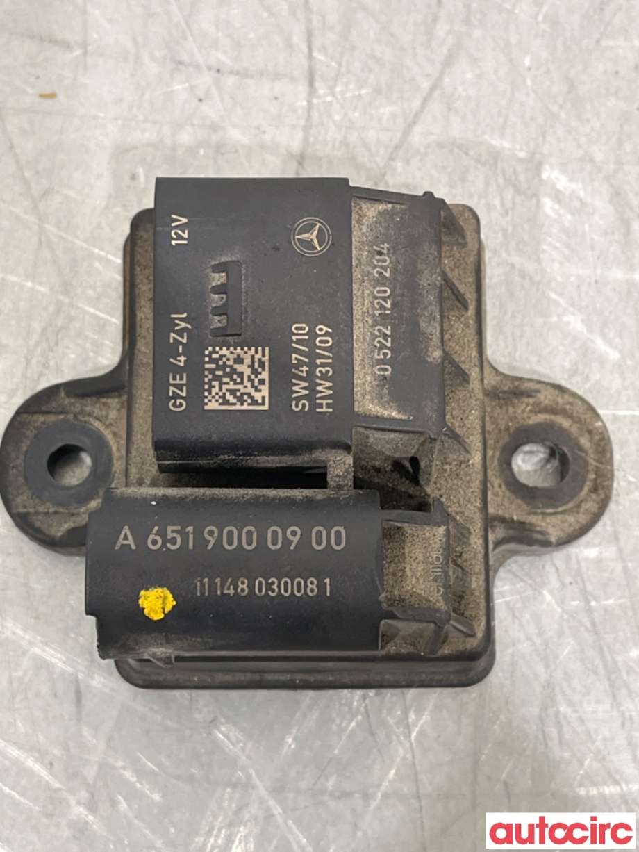 Rele gløde til Mercedes C-Klasse 2011-2014 (Fase 2) (W204) (W204) (MERCEDES|A6519005502|A6519000900|0522120204)