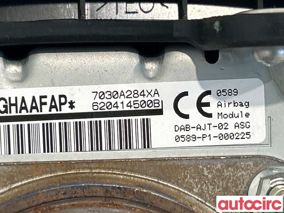 Airbag rattpute til Peugeot 4008 2012-2017  (PEUGEOT|1607522980||7030A284XA)