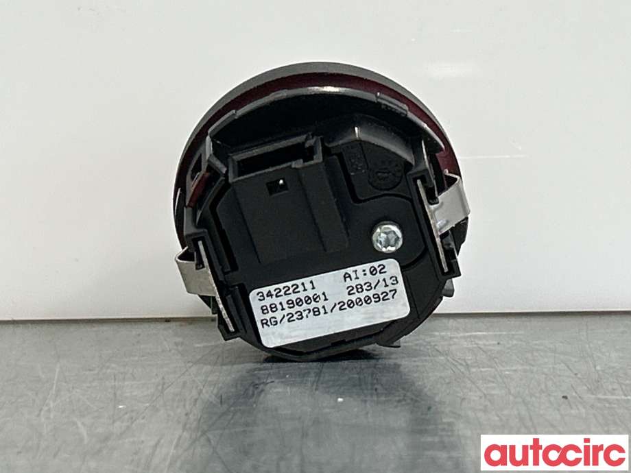 Bryter nødblink til Mini One/Cooper 2007-2014 (R55-57) (R55-57) (MINI|61313422211||3422211)