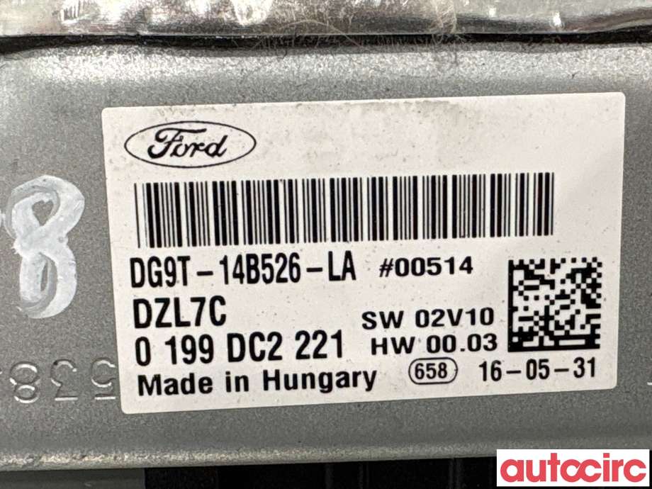 Styreenhet diverse til Ford Mondeo 2014-2019 (Type V, Fase 1) (FORD|2431769|0199DC2221|DG9T-14B526-LA)