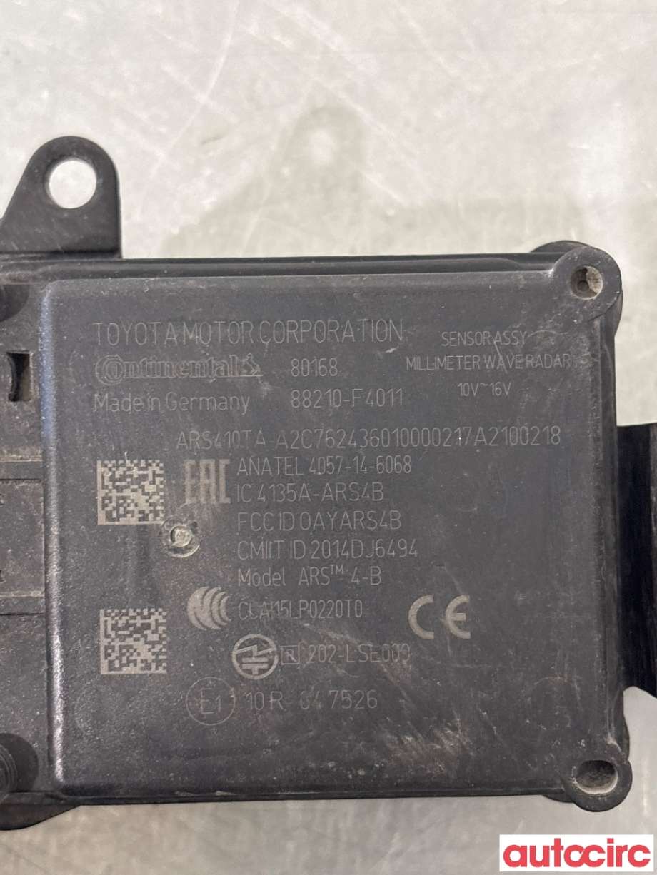 Sensor radar til Toyota C-HR 2016-->> (TOYOTA|88210F4011||88210-F4011)