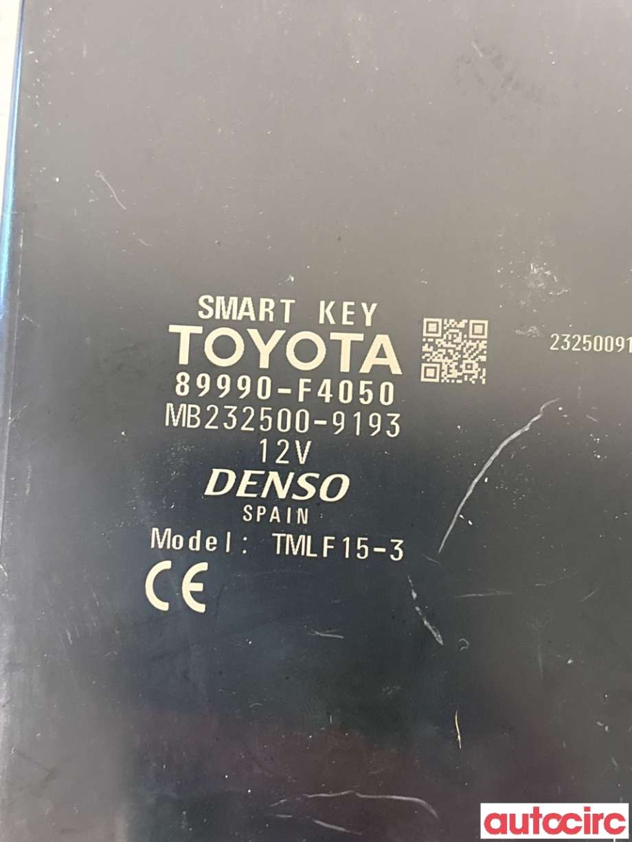 Styreenhet nøkkelfri/keyless til Toyota C-HR 2016-->> (TOYOTA|89990F4190|MB232500-9193|89990-F4050)