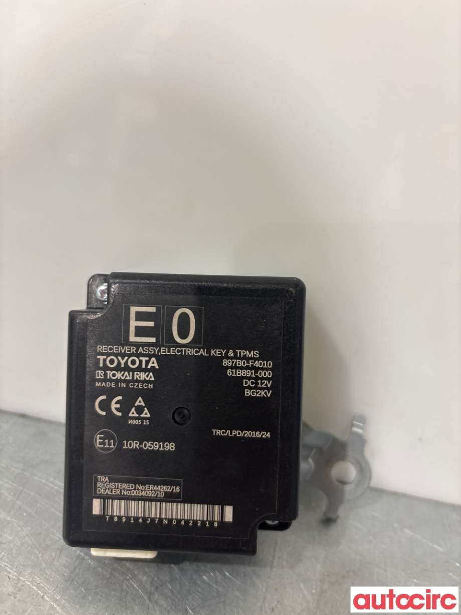 Styreenhet nøkkelfri/keyless til Toyota C-HR 2016-->> (TOYOTA|897B0F4010||897B0-F4010)