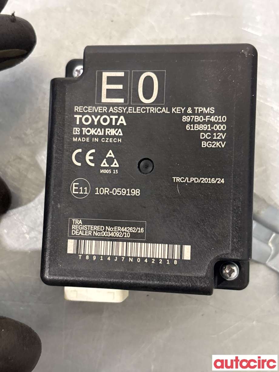 Styreenhet nøkkelfri/keyless til Toyota C-HR 2016-->> (TOYOTA|897B0F4010||897B0-F4010)