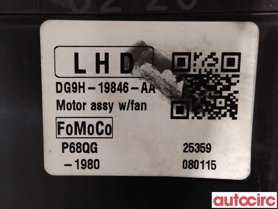 Varmeapparat motor til Ford Mondeo 2014-2019 (Type V, Fase 1) (FORD|5201308||DG9H-19846-AA)