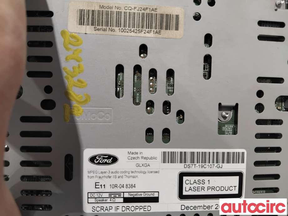 Bilstereo navigasjon til Ford Mondeo 2014-2019 (Type V, Fase 1) (FORD|2172579||DS7T-19C107-GJ)