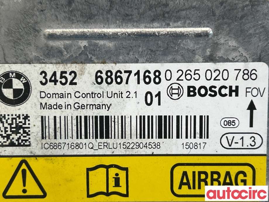 Styreenhet diverse til BMW 3-Serie 2012-2018 (F30/F31/F34) (F30/F31/F34) (BMW|34526887752|0265020786|34526867168)