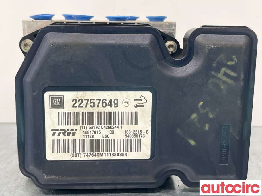 ABS sentral til Opel Insignia A 2009-2014  (OPEL|22757652|16817015|22757649)