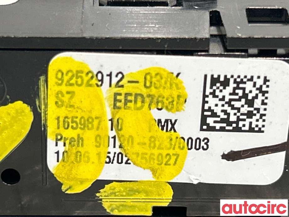 Bryter diverse til BMW 3-Serie 2012-2018 (F30/F31/F34) (F30/F31/F34) (BMW|61319252912||9252912)