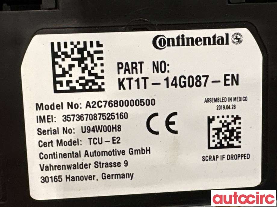Styreenhet diverse til Ford Ranger / Ranger Raptor 2015-2022 (FORD|2430550|A2C7680000500|2550013)