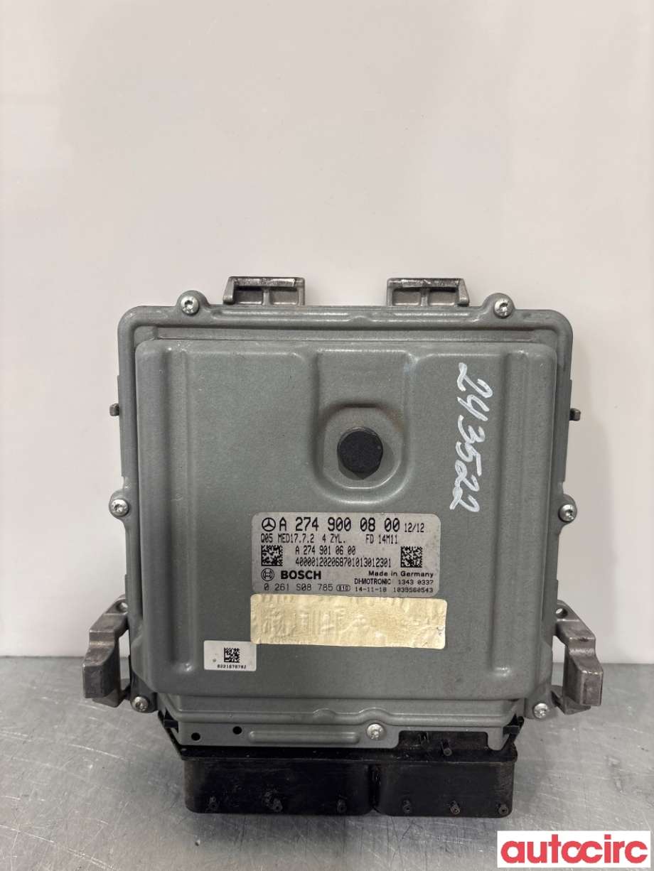Styreenhet motor til Mercedes C-Klasse, 2014-2018 (Fase 1) (W205) (W205) (MERCEDES|A2749000800)