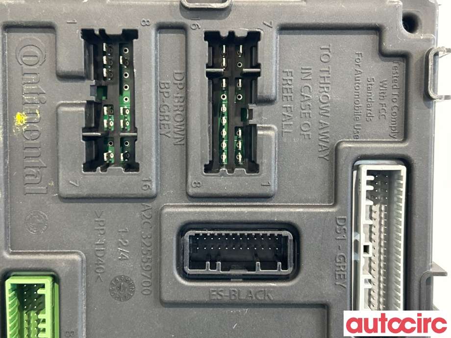 Styreenhet comfort (BCM) til Nissan Qashqai 2014-2021 (Type II) (NISSAN|284B14CB5C|A2C9944720200)