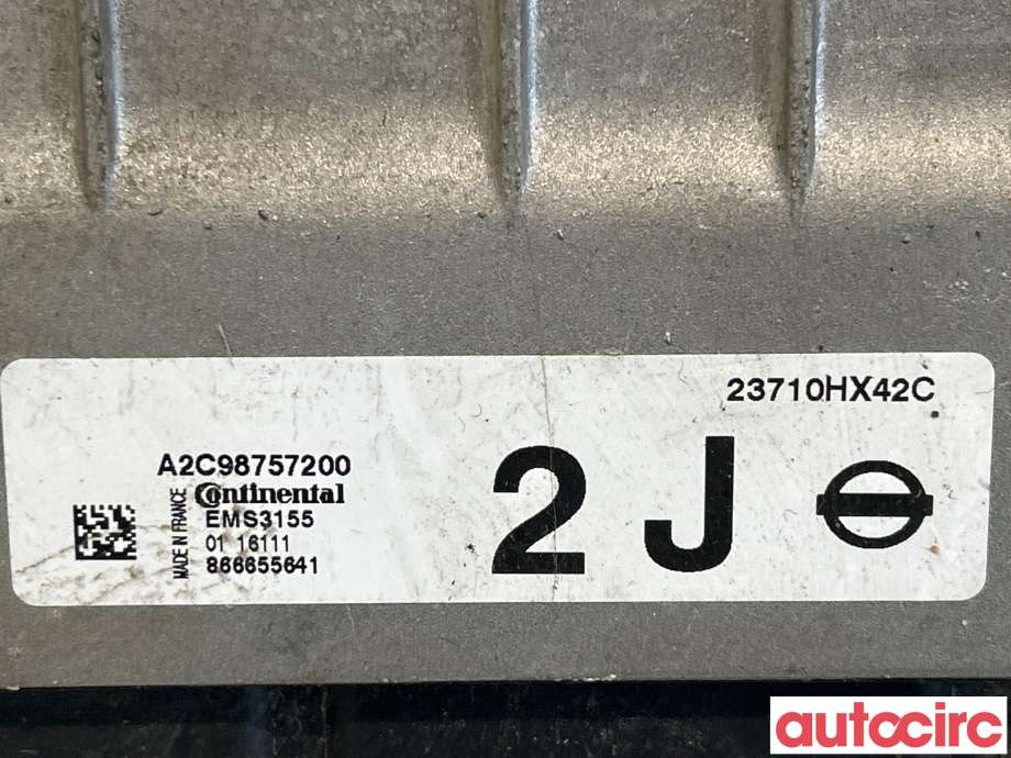 Styreenhet motor til Nissan Qashqai 2014-2021 (Type II) (NISSAN|23710HX42C|A2C98757200)