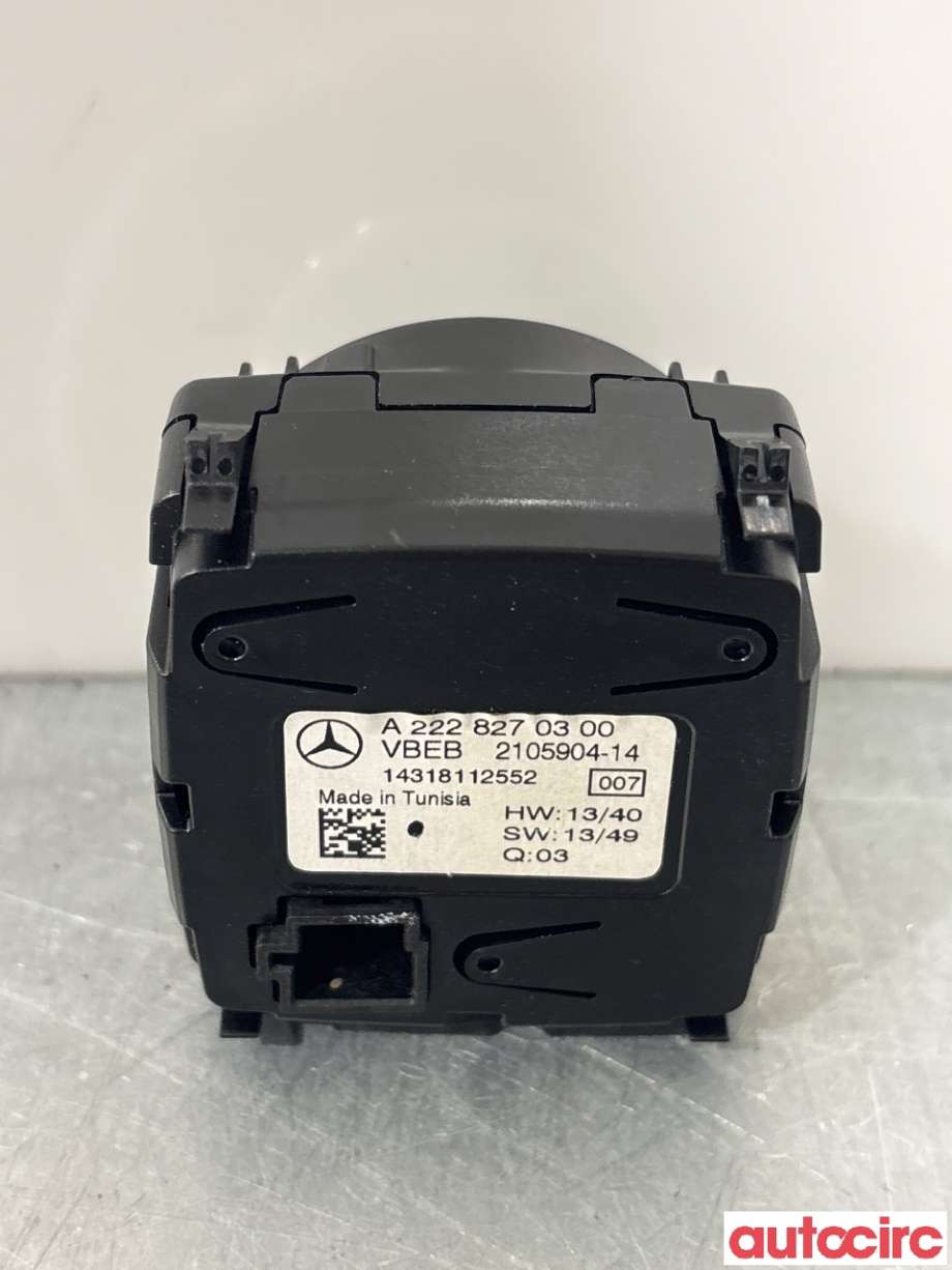 Instrument klokke til Mercedes C-Klasse 2014-2018 (Fase 1) (W205) (W205) (MERCEDES|A2228270300|2105904-14)