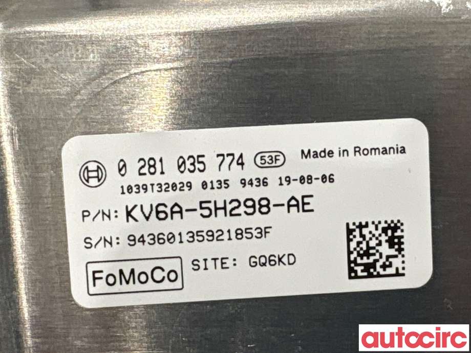 Diverse deler til Ford Ranger / Ranger Raptor 2015-2022 (FORD|2598311|0281035774|KV6A-5H298-AE)