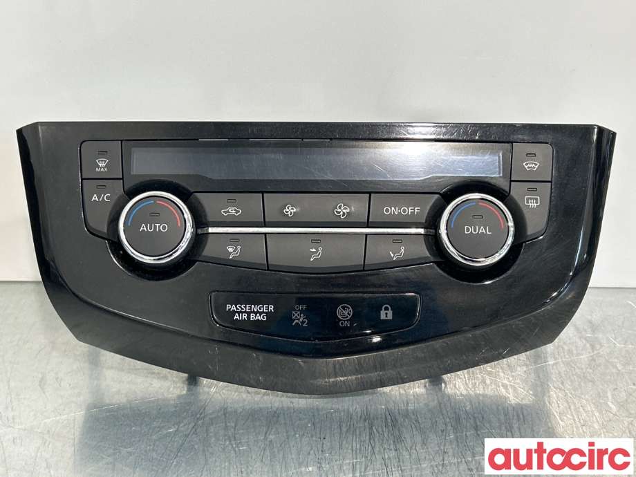 Varmeapparat betjening til Nissan Qashqai, 2014-2021 (Type II) (NISSAN|275004EA1A)