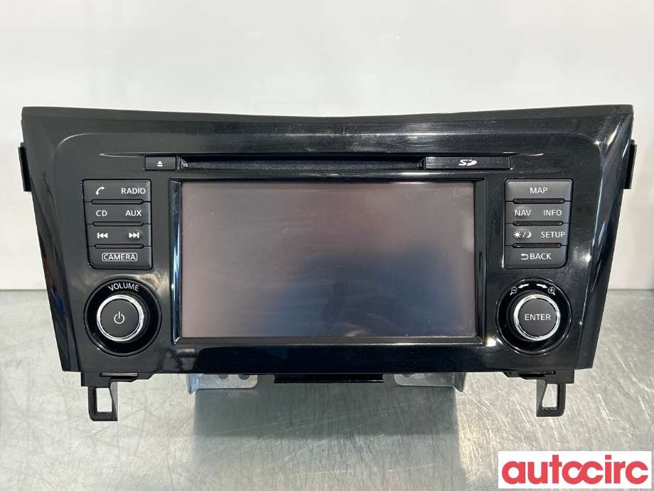 Bilstereo til Nissan Qashqai, 2014-2021 (Type II) (NISSAN|259154ET1A)
