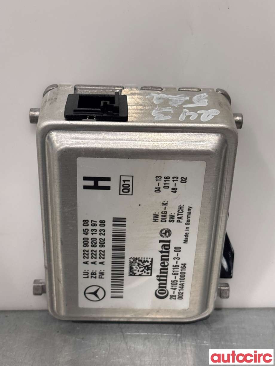 Sensor radar til Mercedes C-Klasse 2014-2018 (Fase 1) (W205) (W205) (MERCEDES|A2229007413|28-4105-6116-3-00|A2229004508)