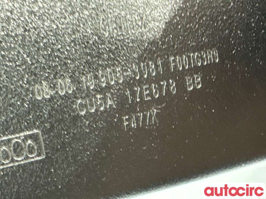 Speil innvendig til Ford Ranger / Ranger Raptor 2015-2022  (FORD|5262670||CU5A-17E678-BB)