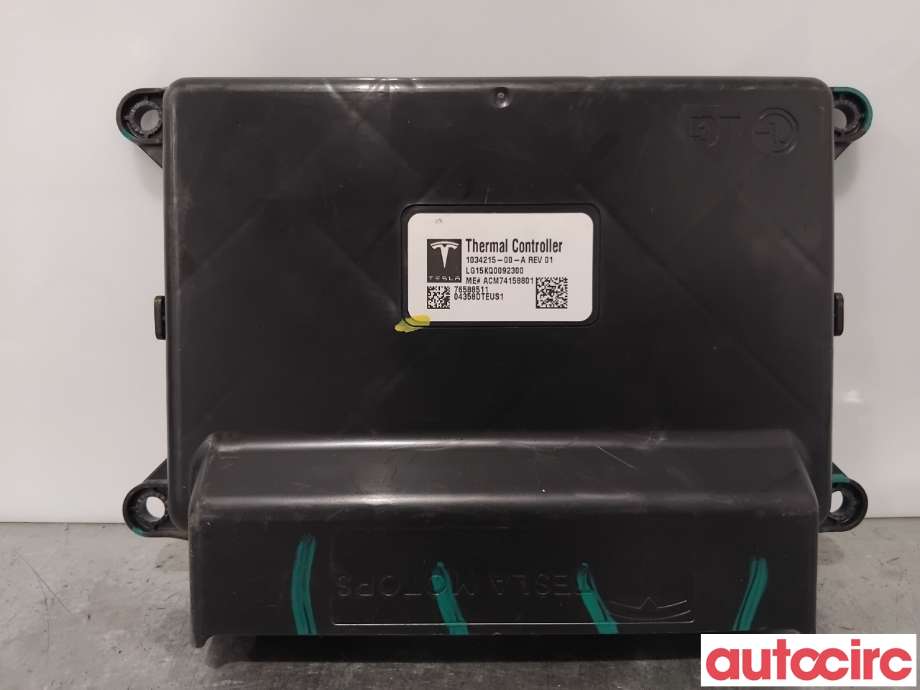 Styreenhet klima/aircondition til Tesla Model S, 2016-2021 (Fase 2)  (TESLA|1034215-00-A)