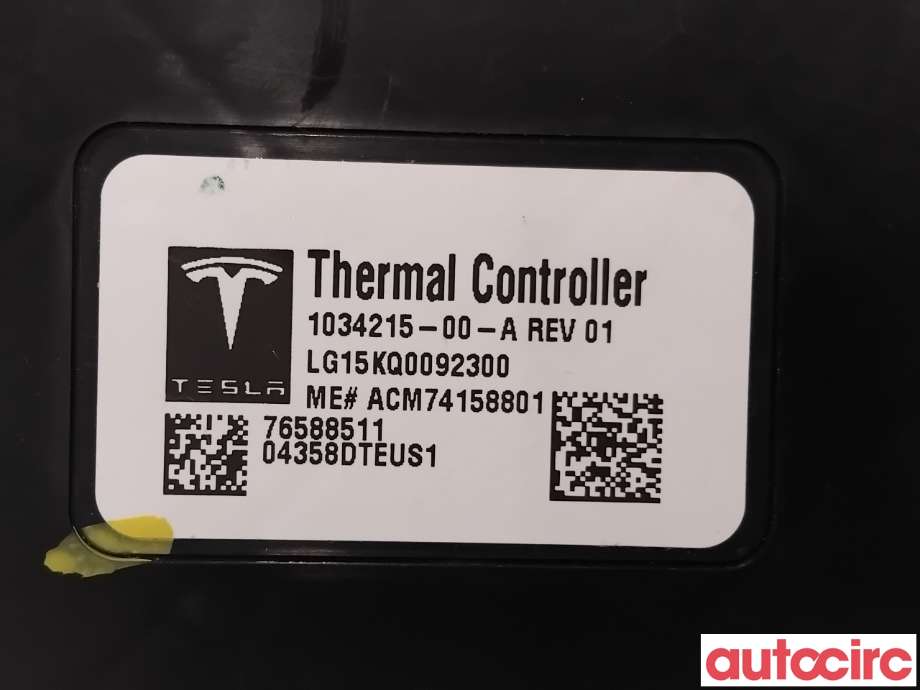 Styreenhet klima/aircondition til Tesla Model S 2016-2021 (Fase 2) (TESLA|1034215-00-A|)