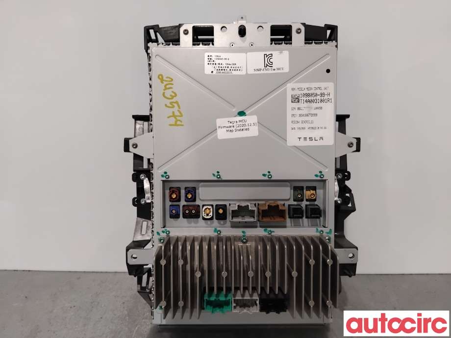 Instrument kjørecomputer til Tesla Model S 2016-2021 (Fase 2)  (TESLA|1084333-00-A||1098050-99-H)