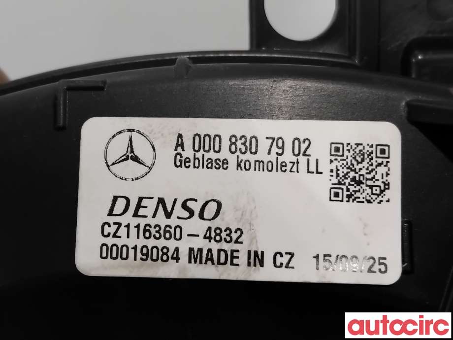 Varmeapparat motor til Mercedes Sprinter 2018-->> (907/910) (907/910) (MERCEDES|A0008307902|CZ116360-4832)