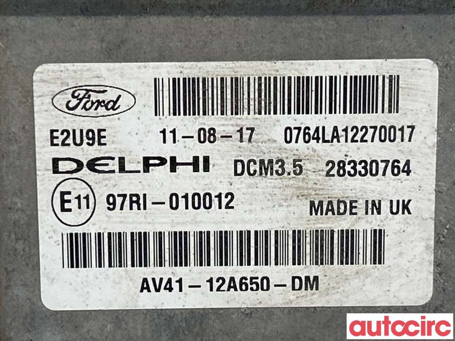 Styreenhet motor til Ford Kuga 2008-2012 (Type I) (FORD|1802711||AV41-12A650-DM)