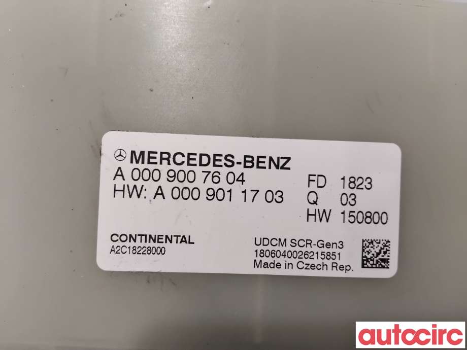Styreenhet diverse til Mercedes Sprinter 2018-->> (907/910) (907/910) (MERCEDES|A0009007604|A2C18228000)