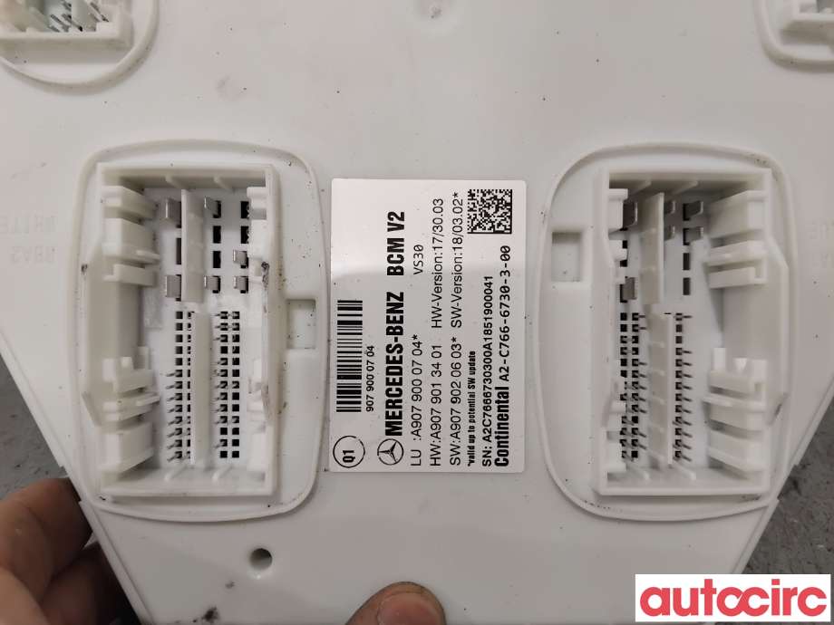 Styreenhet diverse til Mercedes Sprinter 2018-->> (907/910) (907/910) (MERCEDES|A9079007404|A2-C766-6730-3-00|A9079007109)