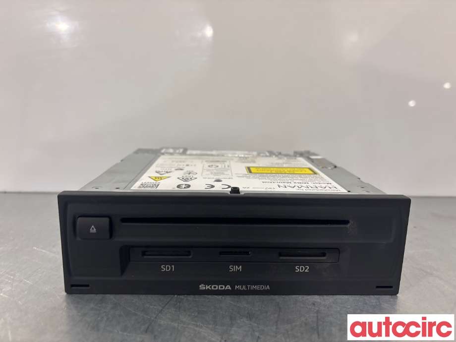 Bilstereo navigasjon til Škoda Superb 2015-->> (Type III) (SKODA|565035021B|)