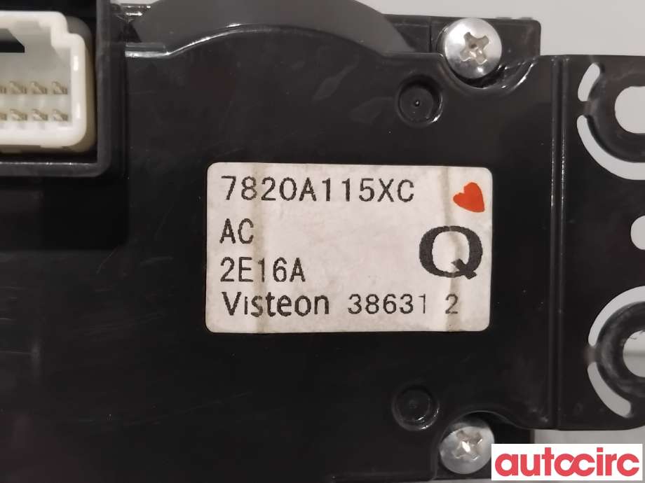 Varmeapparat betjening til Peugeot 4008, 2012-2017  (PEUGEOT|6477K4)