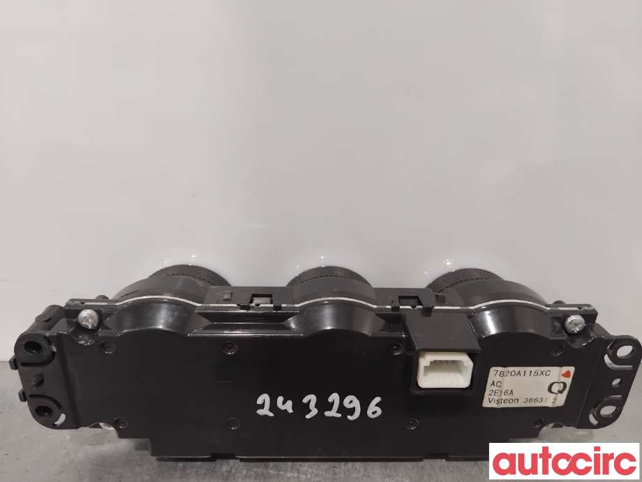 Varmeapparat betjening til Peugeot 4008 2012-2017  (PEUGEOT|6477K4||7820A115XC)