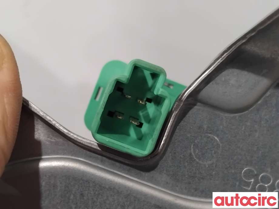 Viskermotor bakrute til Peugeot 4008, 2012-2017  (PEUGEOT|6405HW)