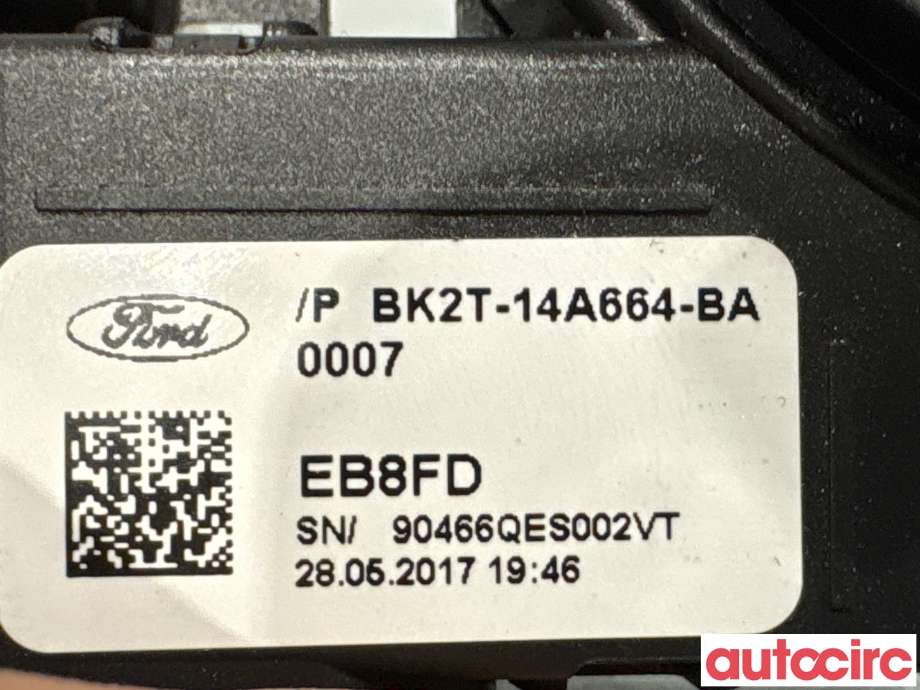 Airbag slepering til Ford Transit Custom 2013-2023 (Type I) (FORD|1782330||BK2T-14A664-BA)