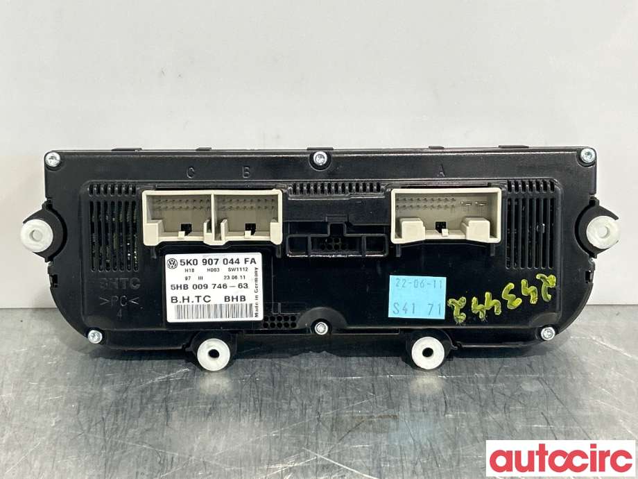 Varmeapparat betjening til VW Passat 2011-2015 (B7) (B7) (VOLKSWAGEN|5K0907044GM||5K0907044FA)