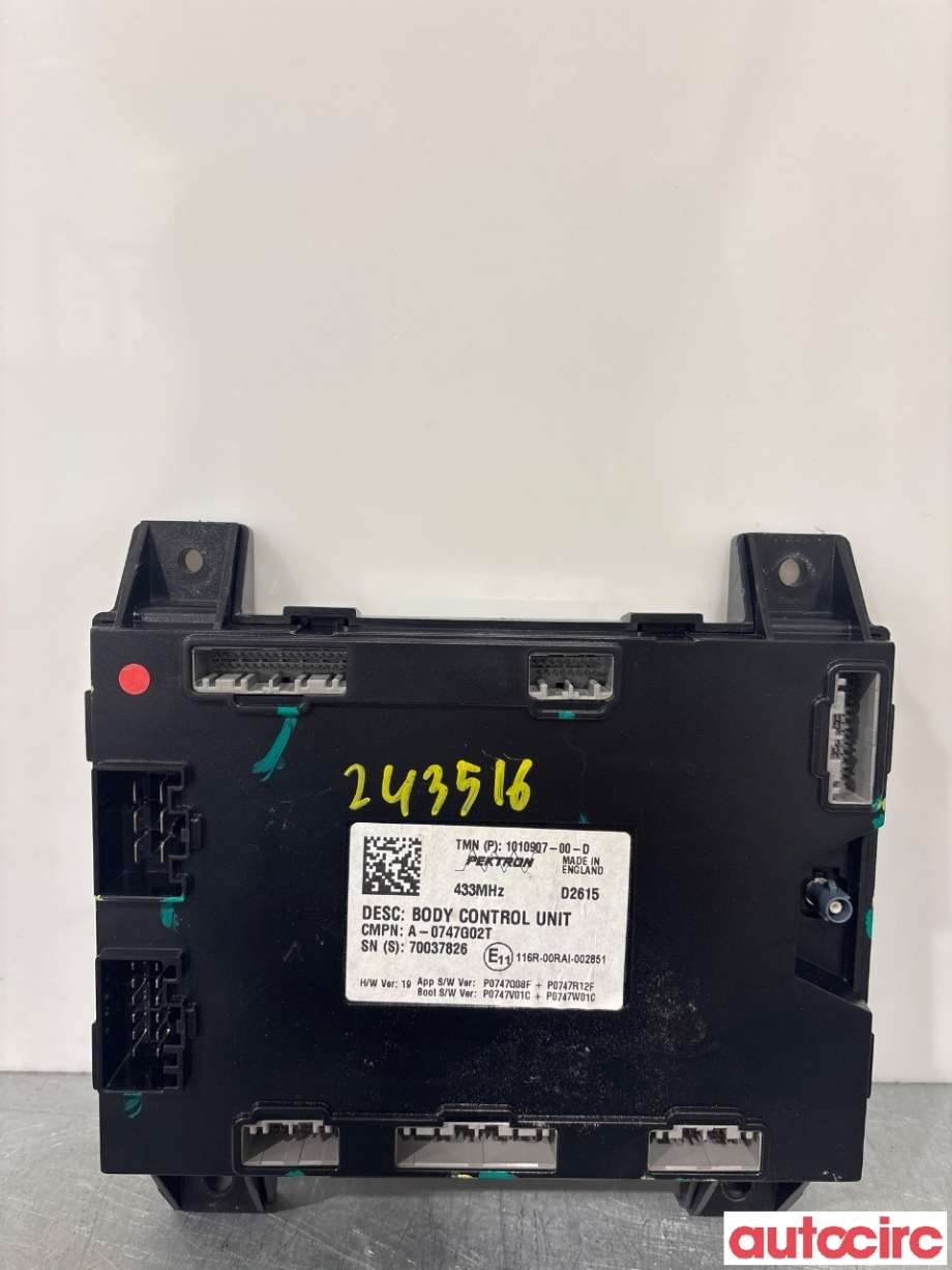 Styreenhet comfort (BCM) til Tesla Model S, 2013-2016 (Fase 1)  (TESLA|1010907-00-D)