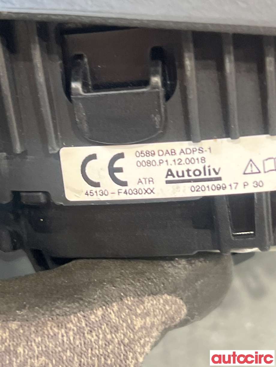 Airbag rattpute til Toyota C-HR 2016-->> (TOYOTA|45130F4031C1||45130-F4030XX)