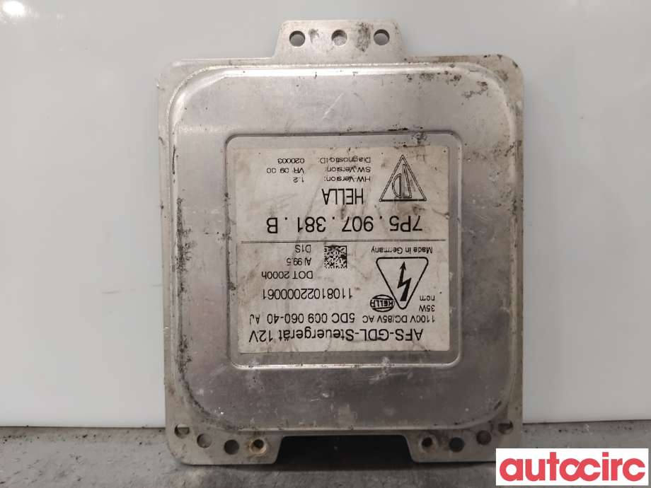 Styreenhet xenon/ballast til Porsche Cayenne 2010-2017 (92A) (92A) (PORSCHE|95861838101|5DC009060-40|7P5907381B)