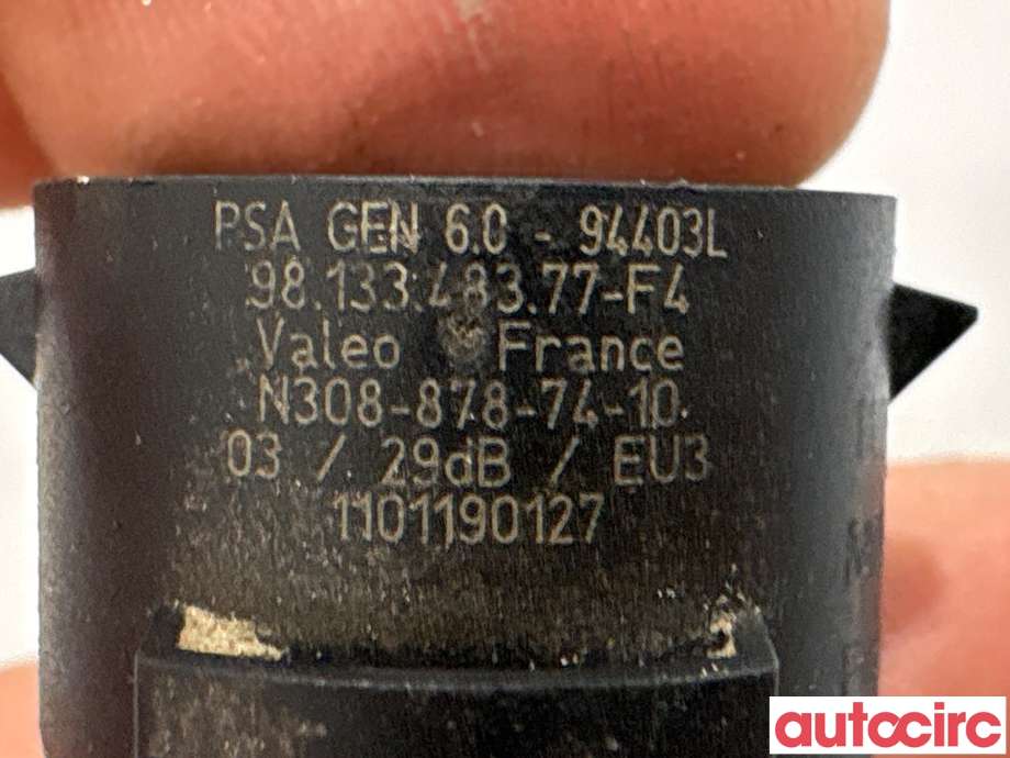 Parkeringssensor bak til Opel Combo E 2019-->>  (OPEL|1633559380|N308-878-74-10|9813348377)